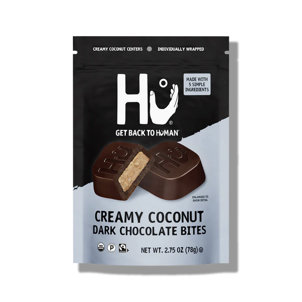 Hu Creamy Coconut Dark Chocolate Bites