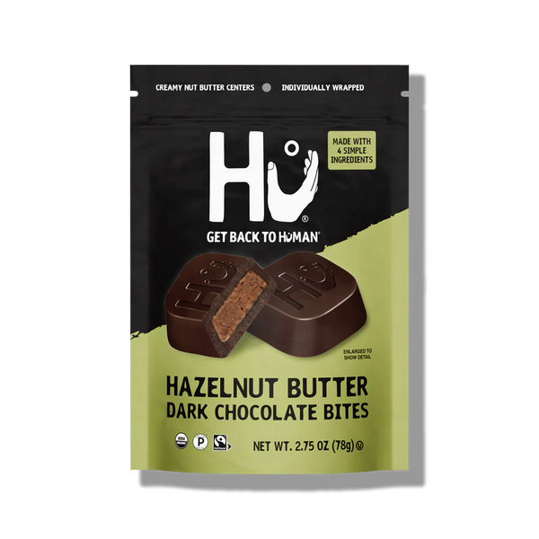 Hu Hazelnut Butter Dark Chocolate Bites