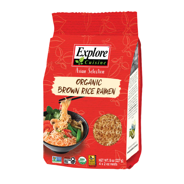 Food Explore Rice Explore Cuisine Organic Brown Rice Ramen Noodles – The Gluten Free Shoppe