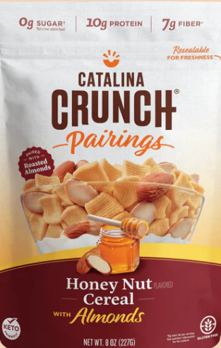 Catalina Crunch Keto Honey Nut Cereal W/ Almonds