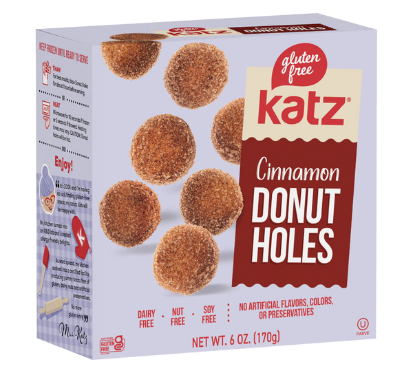 Katz Gluten Free Cinnamon Donut Holes