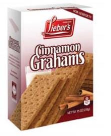 Liebers Gluten Free Cinnamon Grahams