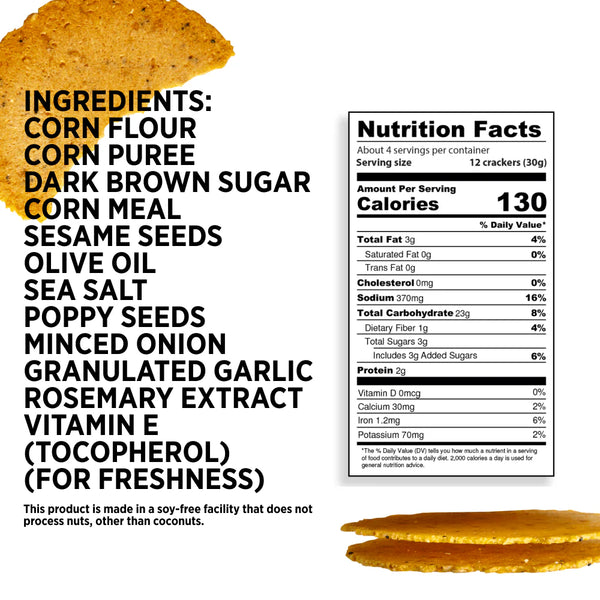 Craize Everything Toasted Snack Crackers