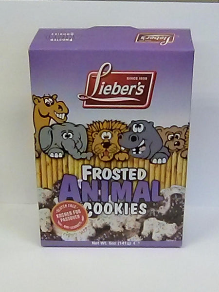 Liebers Frosted Animal Cookies