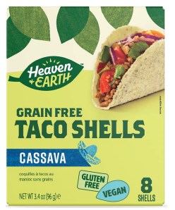 Heaven & Earth "GRAIN FREE" Taco Shells