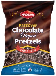 Haddar Gluten Free Chocolate Dipped Pretzels - 2 Pack