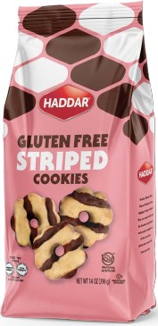 Haddar Gluten Free Striped Cookies