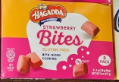 Haggada Gluten Free Strawberry Bites Cookies - 8 pack