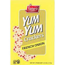 Liebers Yum Yum Crackers French Onion