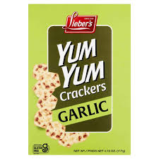 Liebers Yum Yum Crackers Garlic