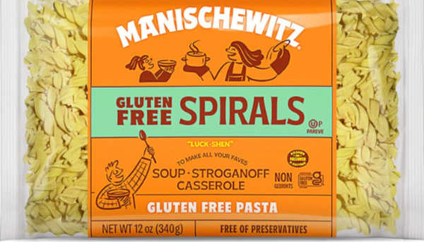 Manischewitz Gluten Free Spirals Pasta - 12 OZ.