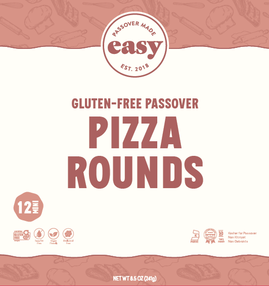 Gluten Free Passover Pizza Rounds