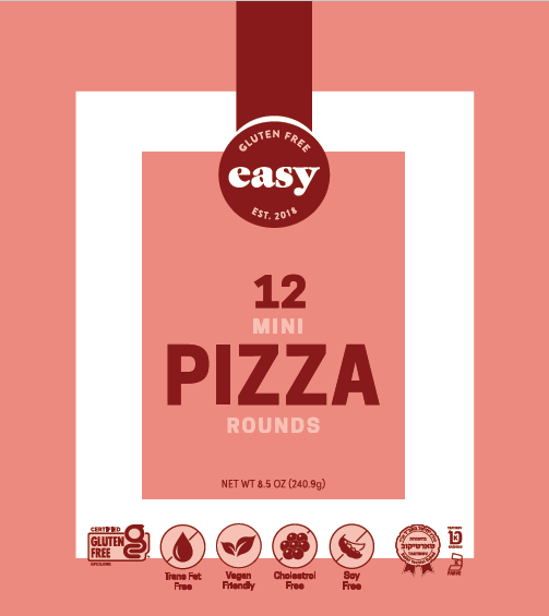 Gluten Free Easy Pizza Rounds