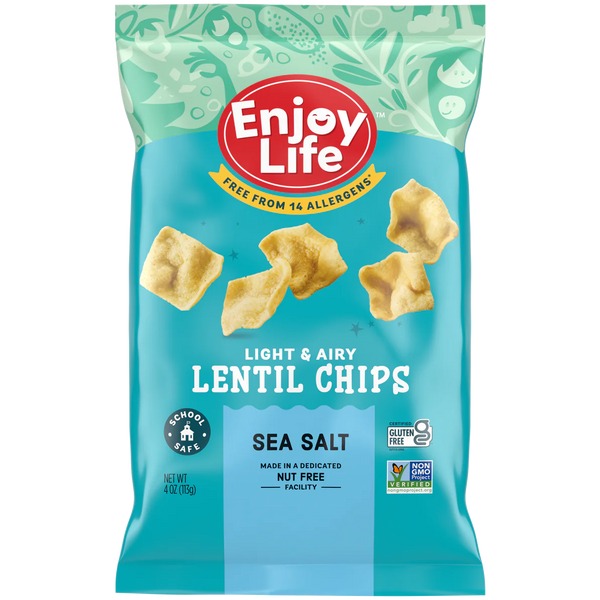 Enjoy Life Lentils Chips - Sea Salt