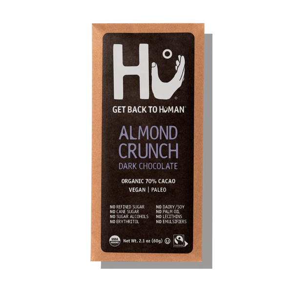 Hu Almond Crunch Dark Chocolate Bars - 3 Pack