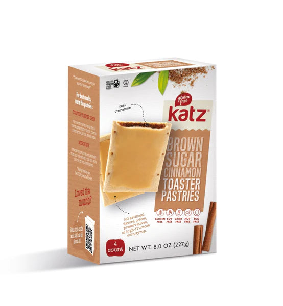 Katz Gluten Free Brown Sugar Cinnamon Toaster Pastries - 3 PACK