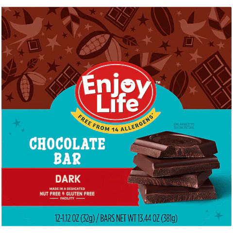 Enjoy Life Dark Chocolate Bars