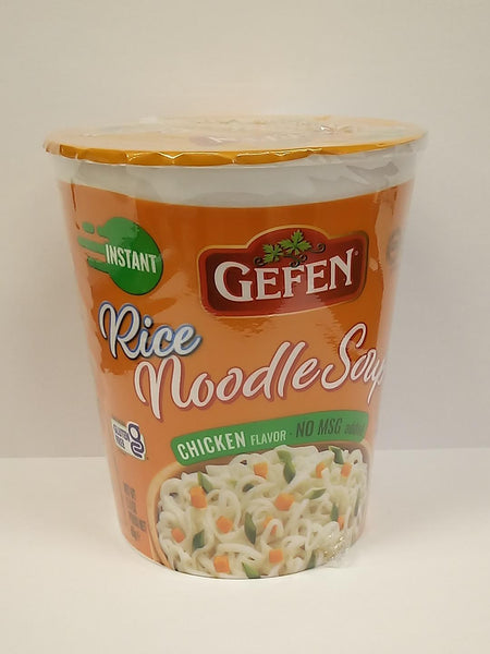 Gefen Gluten Free Instant Noodle Soup Chicken Flavor - 12 Pack