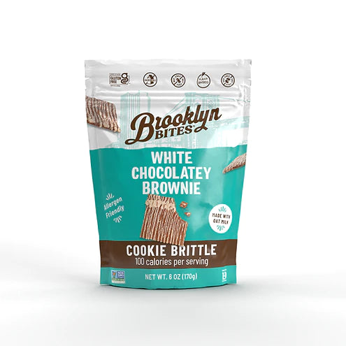 Brooklyn Bites Gluten Free White Chocolatey Brownie Cookie Brittle