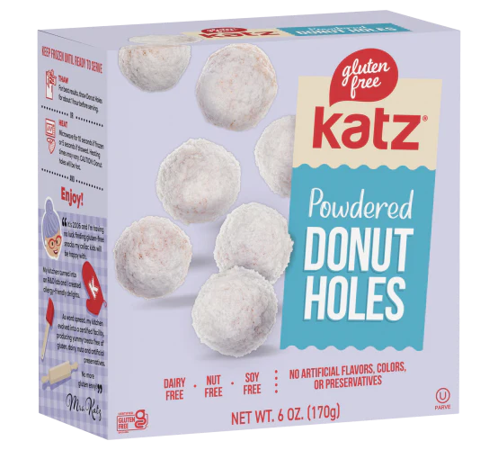 Katz Gluten Free Powdered Donut Holes