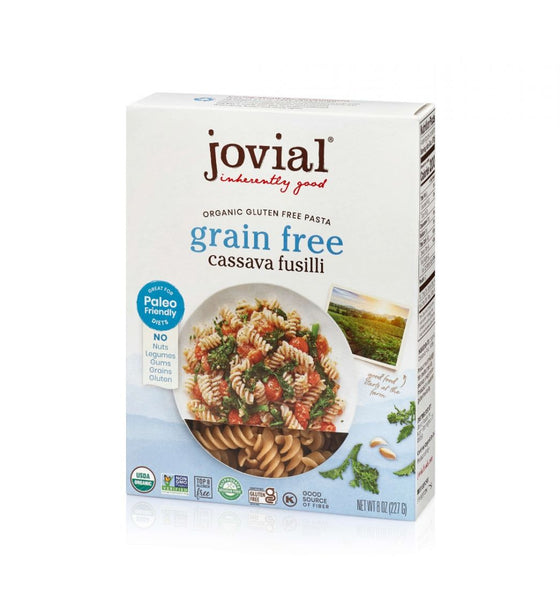 Jovial Gluten Free "GRAIN FREE" Cassava Fusilli Pasta