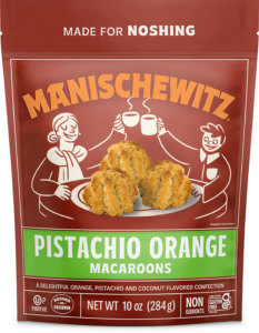 Manischewitz Pistachio Orange Macaroons - Pouch