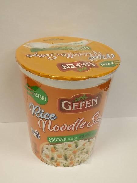 Gefen Gluten Free Instant Noodle Soup Chicken Flavor - 12 Pack