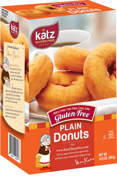 Katz Gluten Free Plain Donuts