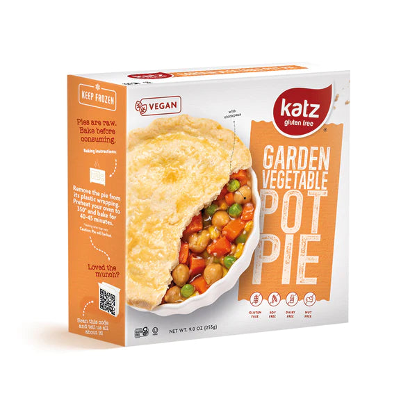 Katz Gluten Free Garden Vegetable Pot Pie
