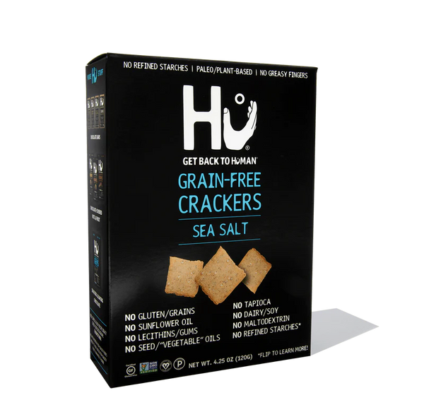 Hu Gluten Free "GRAIN FREE" Crackers - Sea Salt
