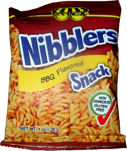Paskesz Nibblers Barbeque Flavored - 6 pack