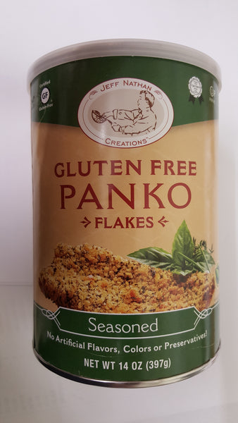 Jeff Nathan Gluten Free "PANKO" Flakes - Seasoned