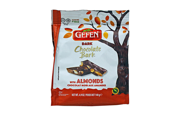Gefen Dark Chocolate Bark W/ Almonds