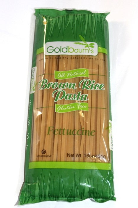 Goldbaum's Brown Rice Fettuccine Pasta – The Gluten Free Shoppe