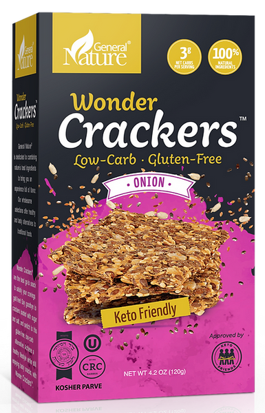 General Nature Wonder Crackers - Onion