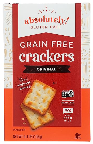 Absolutely Gluten Free "GRAIN FREE" Original Crackers