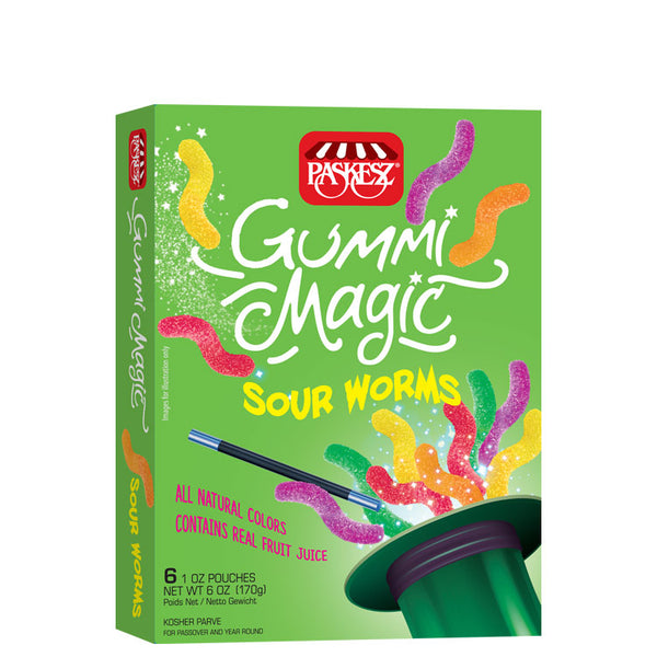 Paskesz Gummi Magic Sour Worms