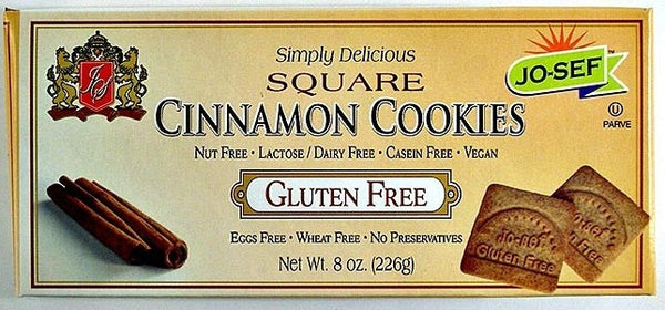 Josefs Gluten Free Square Cinnamon Cookies - Graham Style
