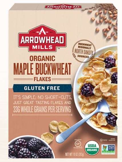 Arrowhead Mills Organic Maple buckwheat flakes