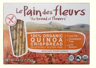 Le Pain des Fleurs Organic Quinoa Crispbread