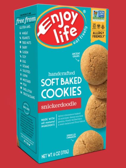 Enjoy Life Soft Baked Snickerdoodle Cookies