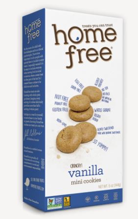 Home Free Crunchy Vanilla Mini Cookies