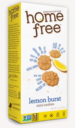 Home Free Lemon Burst Mini Cookies