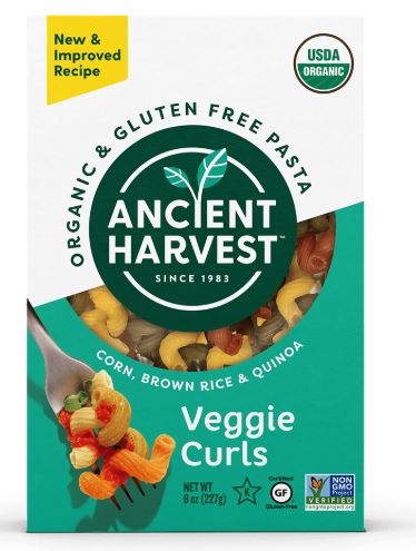 Ancient Harvest Organic Veggie Curls Pasta