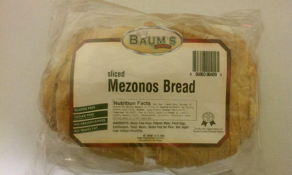 Baums Gluten Free Shehakol Bread