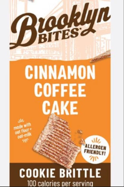 Brooklyn Bites Gluten Free Cinnamon Coffee Cake Cookie Brittle