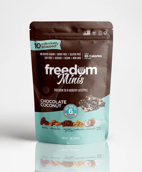 Freedom Bar Chocolate Coconut Minis 7oz