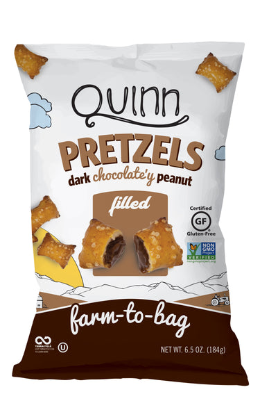Quinn Gluten Free Chocolate Peanut Butter Filled Nuggets 6.5 Oz