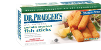 Dr. Praeger's Gluten Free Rice Crusted Fish Sticks