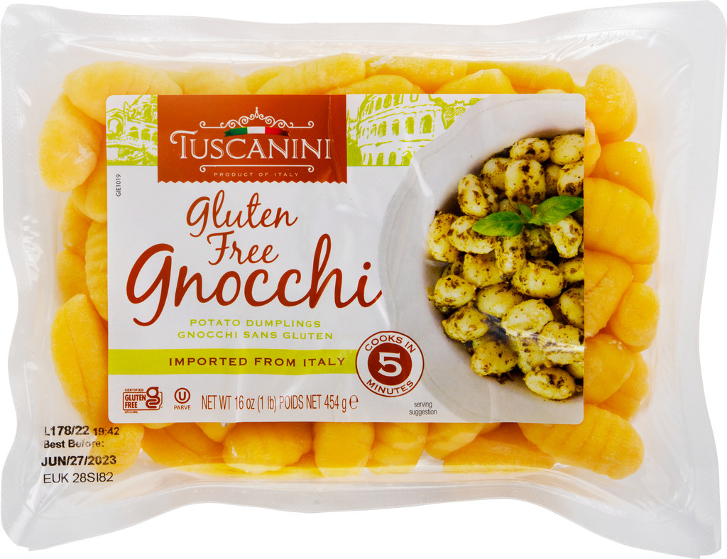 Tuscanini Gluten Free Gnocchi The Gluten Free Shoppe
